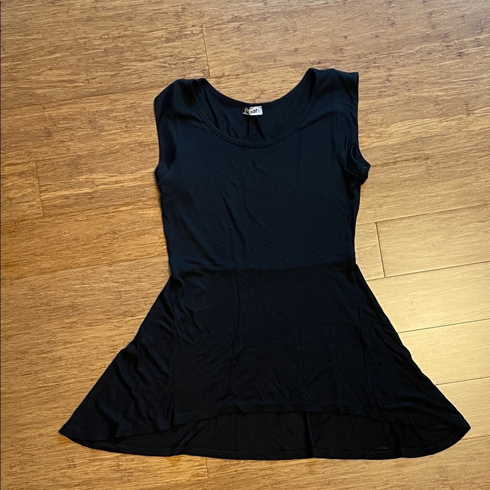 Classic Black Women's Short Sleeve Top